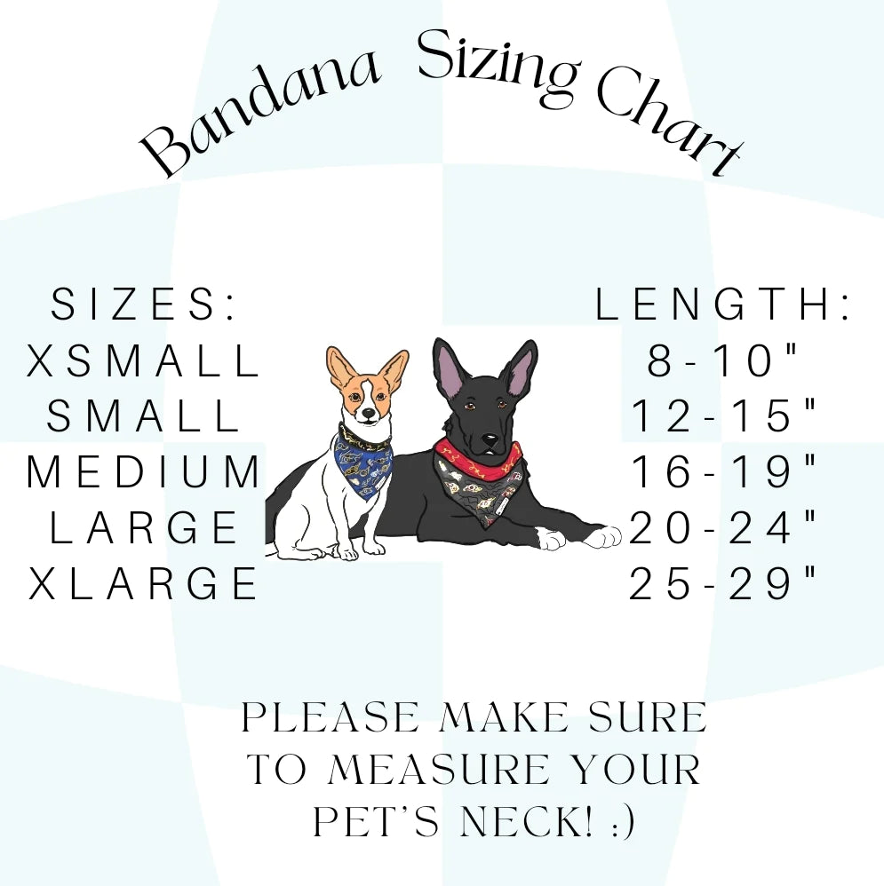 Pumpkin Elegance Dog Bandana