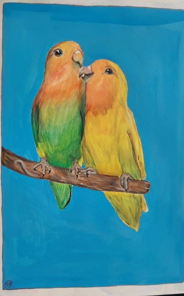 Custom Pet Portraits Watercolor Paper