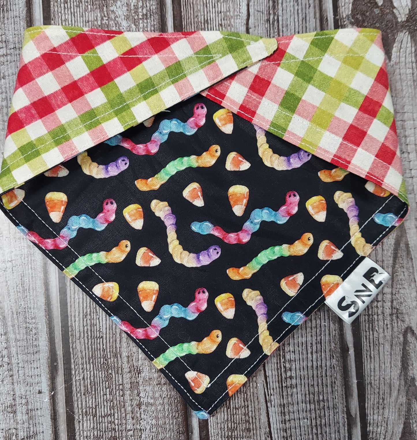 Gummy Worms Dog Bandana