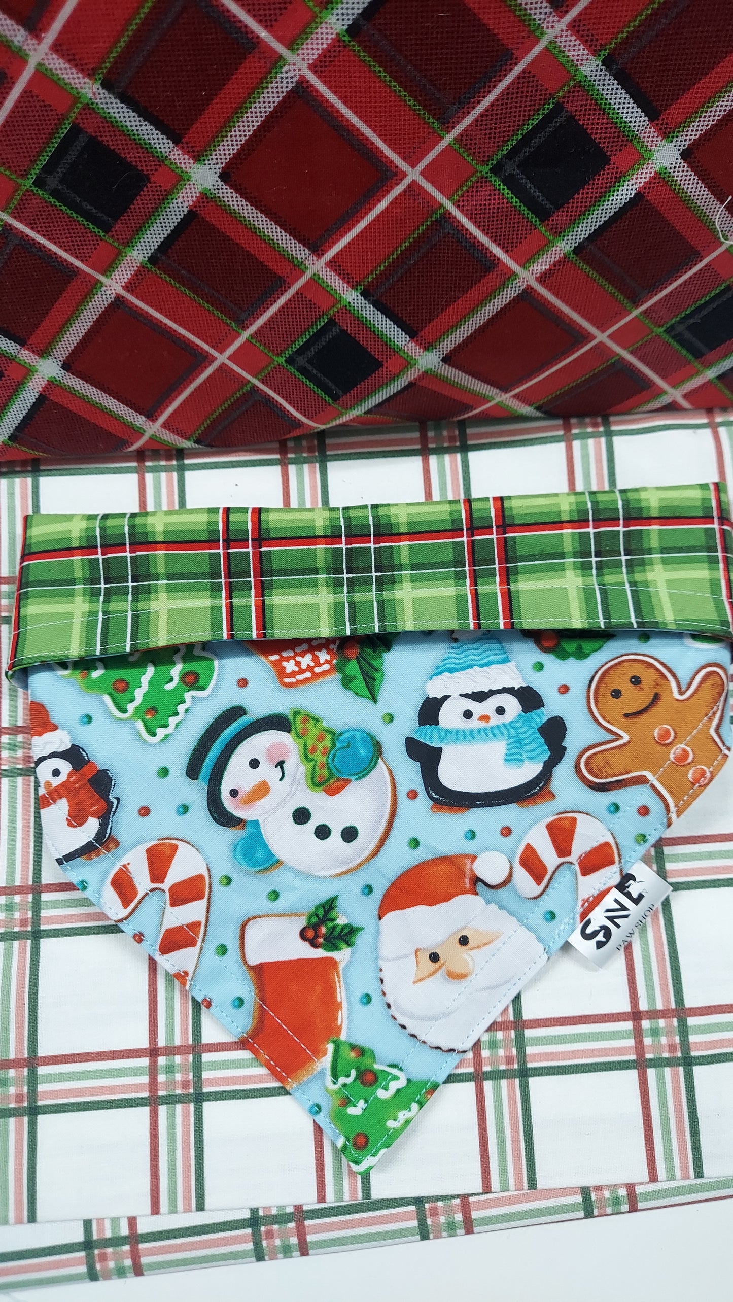 Christmas Cookies Dog Bandana