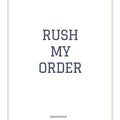 Rush My Order