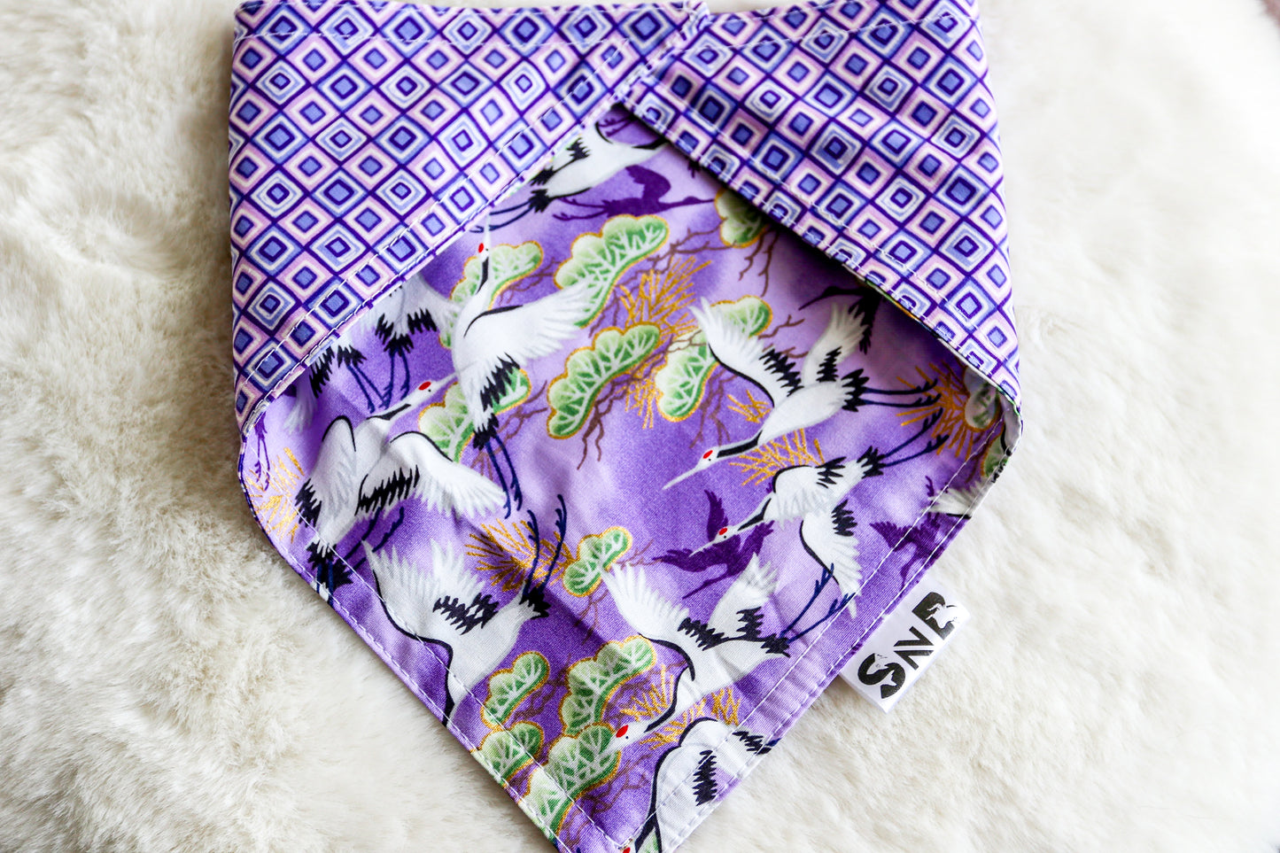 Purple Paradise Dog Bandana