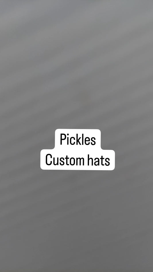 Pickles custom hats