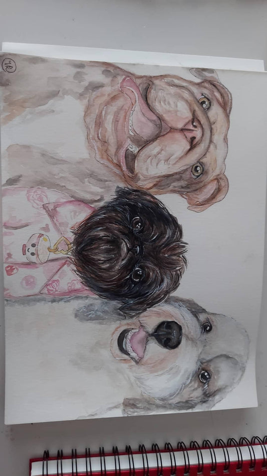 Nigellas Watercolor Painting