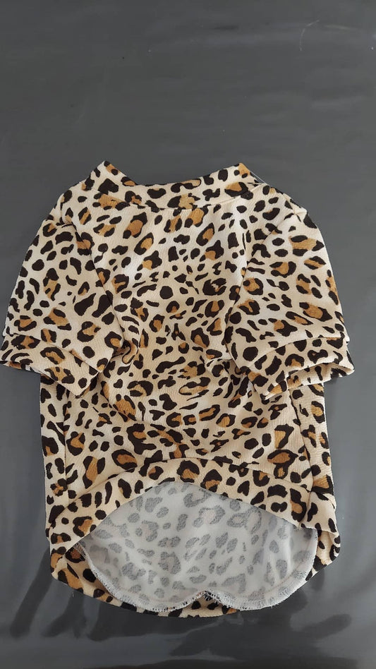 Sassy Leopard Dog Shirt