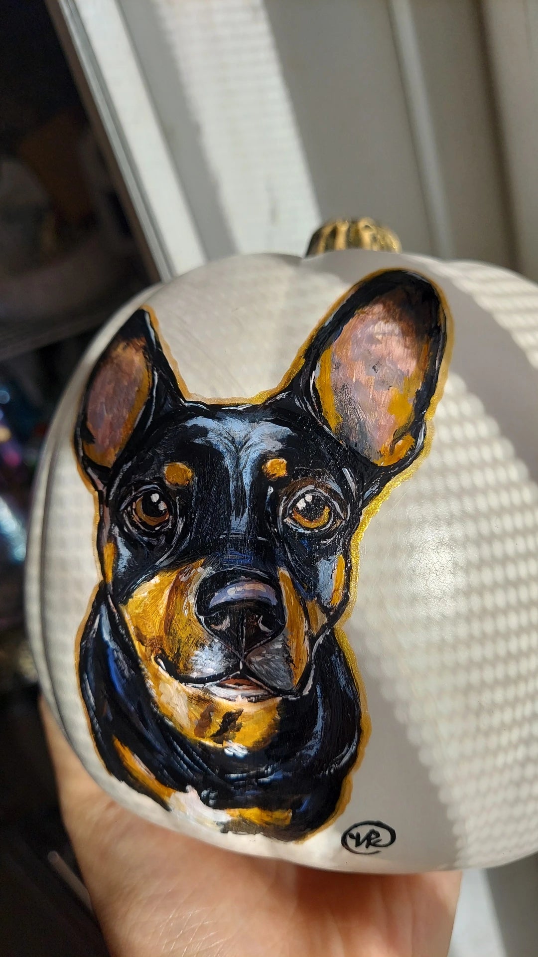 Hand painted Pet Pumpkins