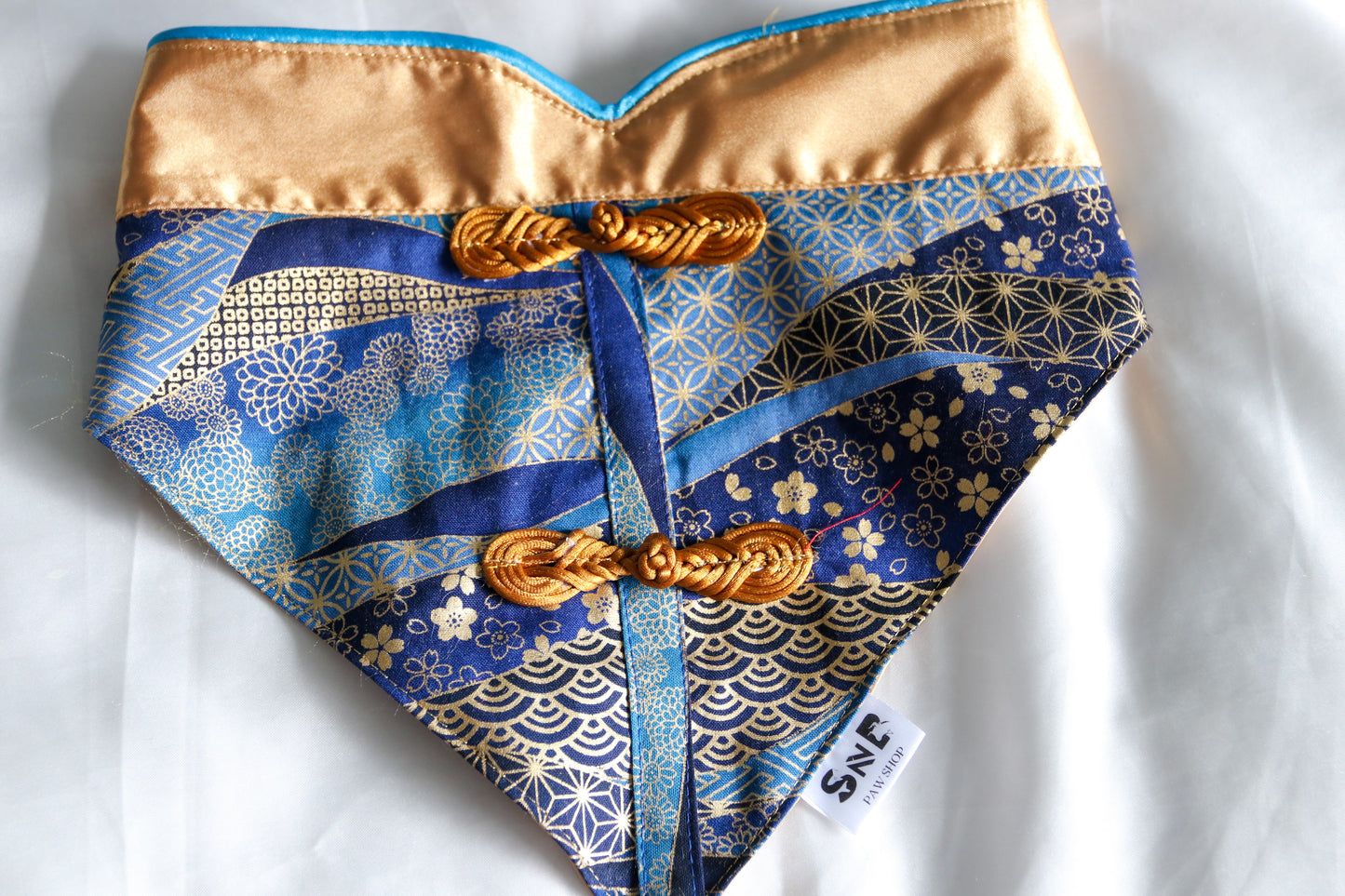 Royal King Ao Dai Dog Bandana