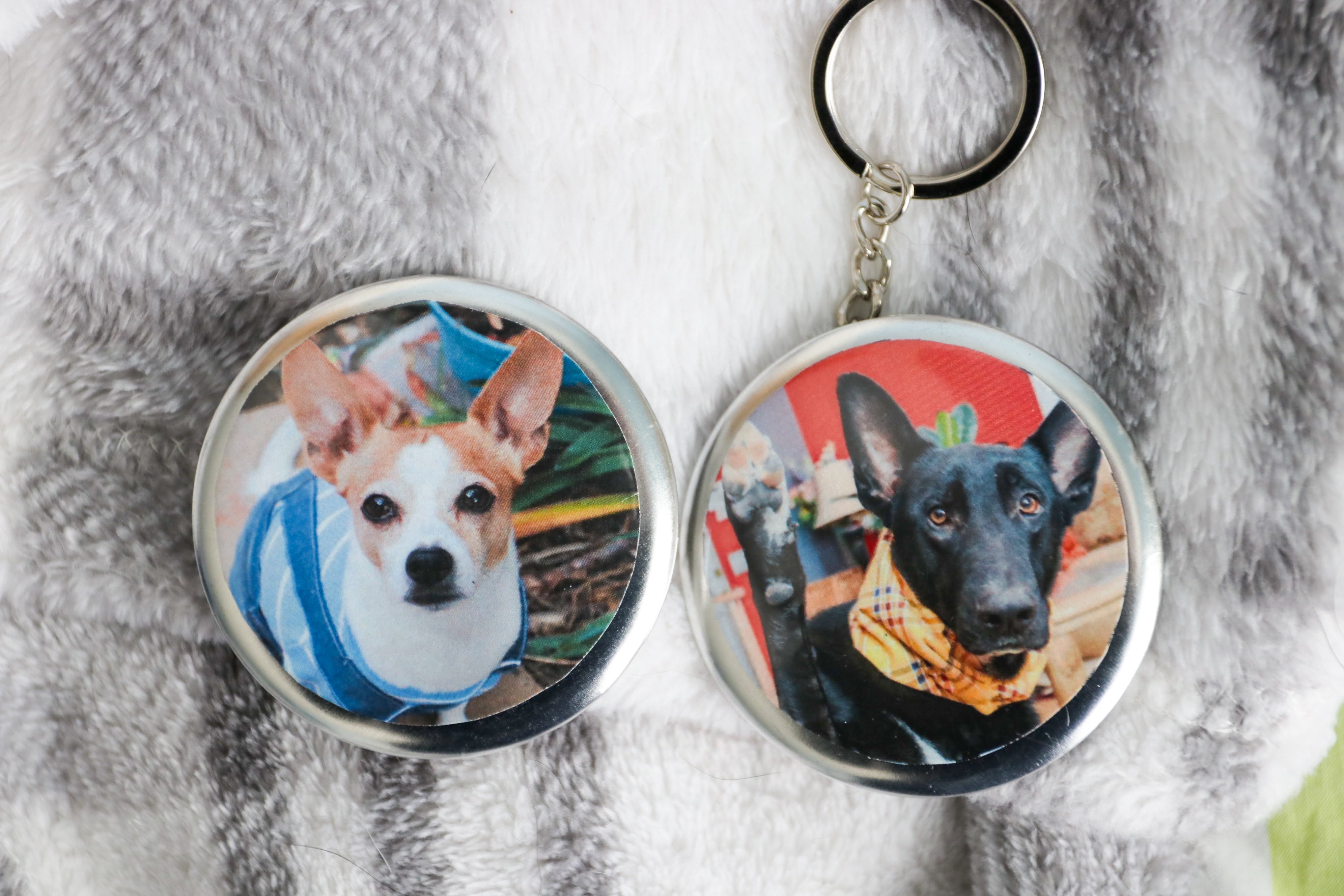 Custom Button Pin/Keychain – snbpawshop