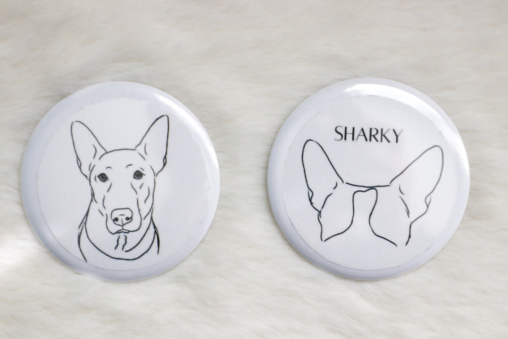 Custom Button Pin/Keychain