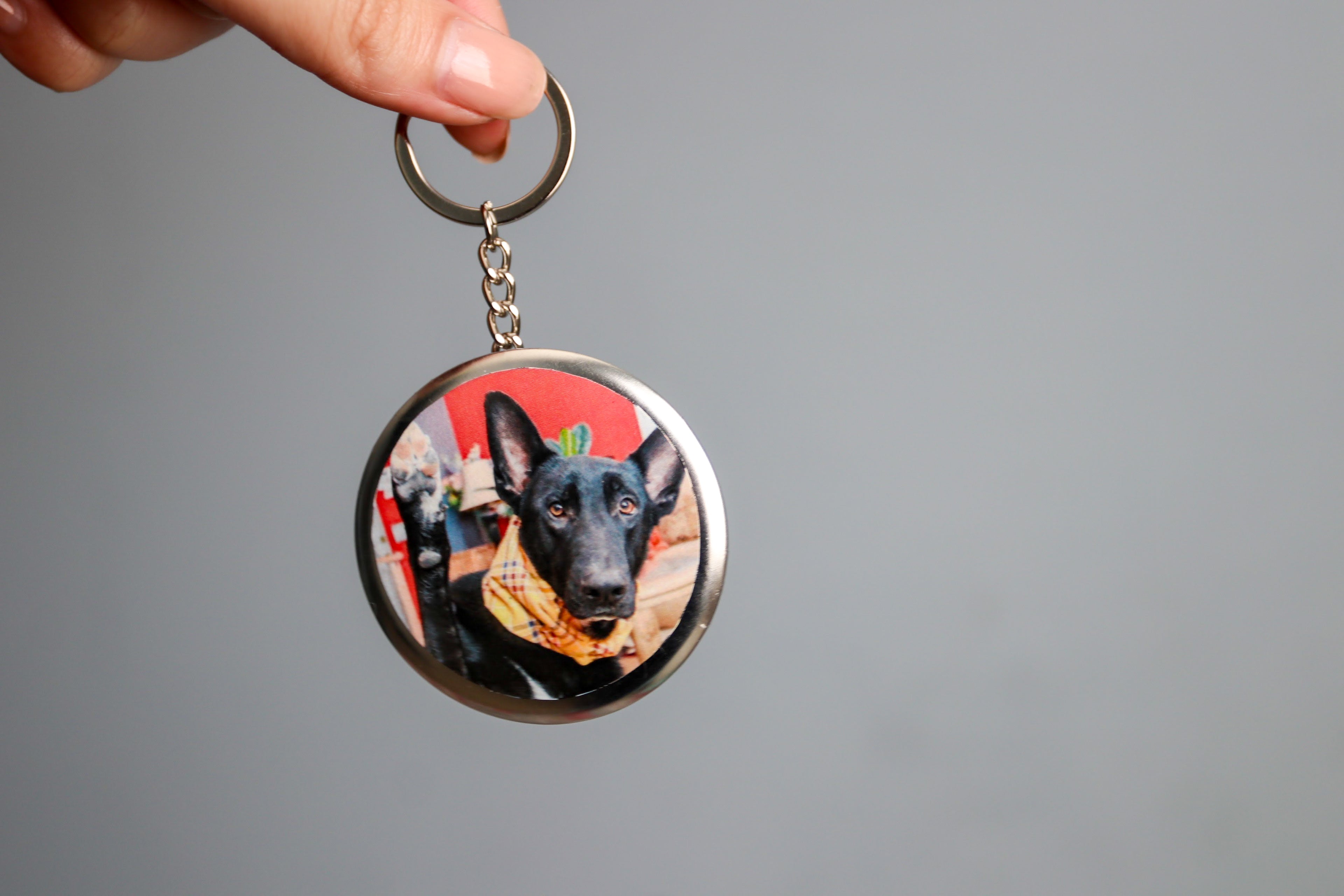 Custom Button Pin/Keychain