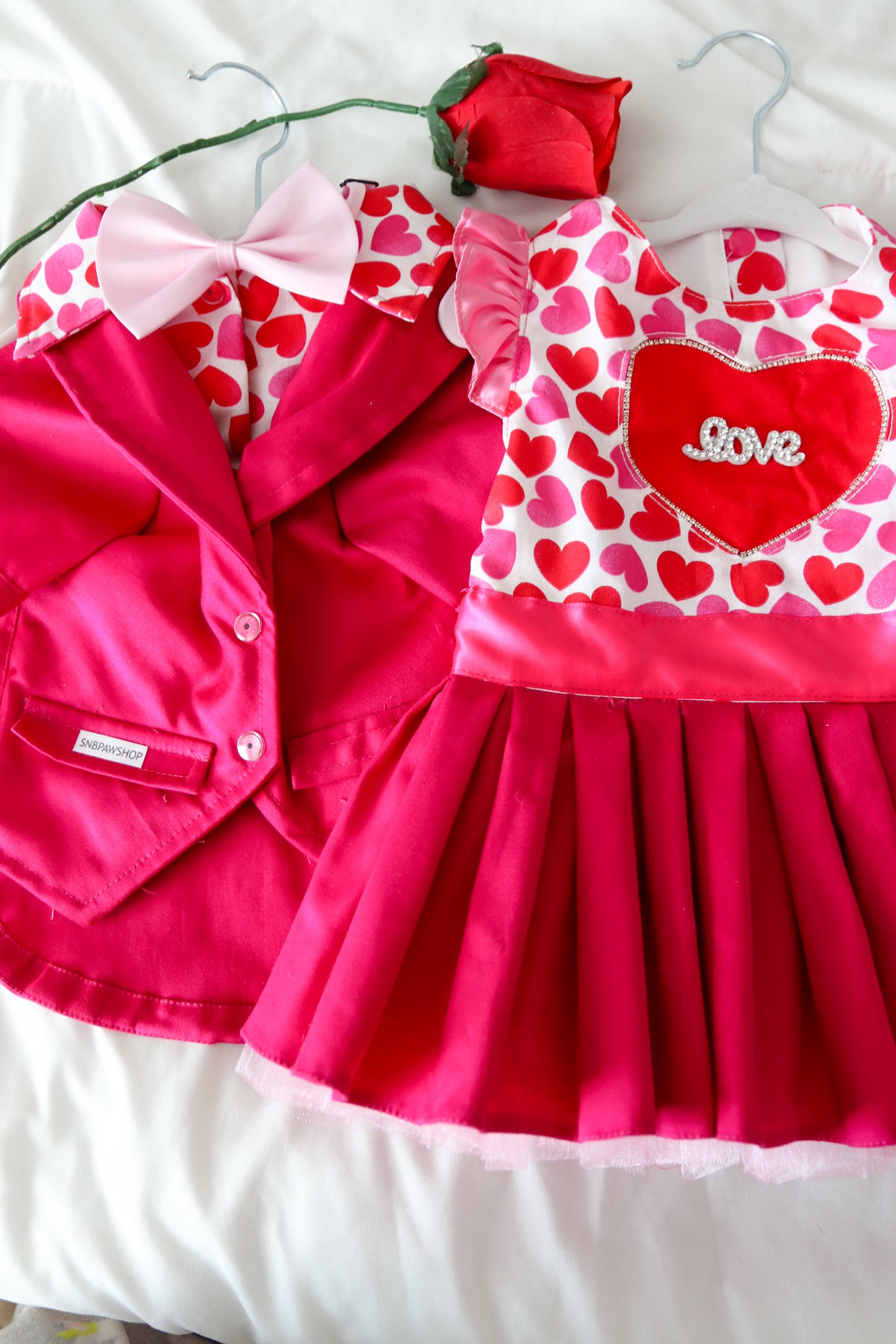 Valentine Dog Dress