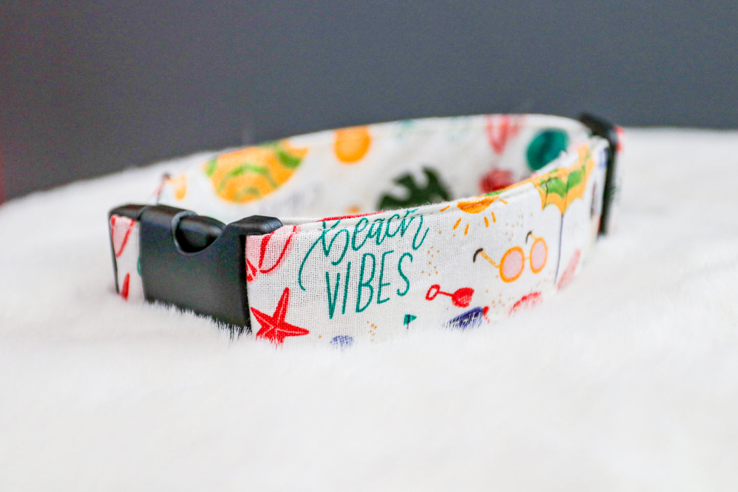 Beach Vibes Dog Collar