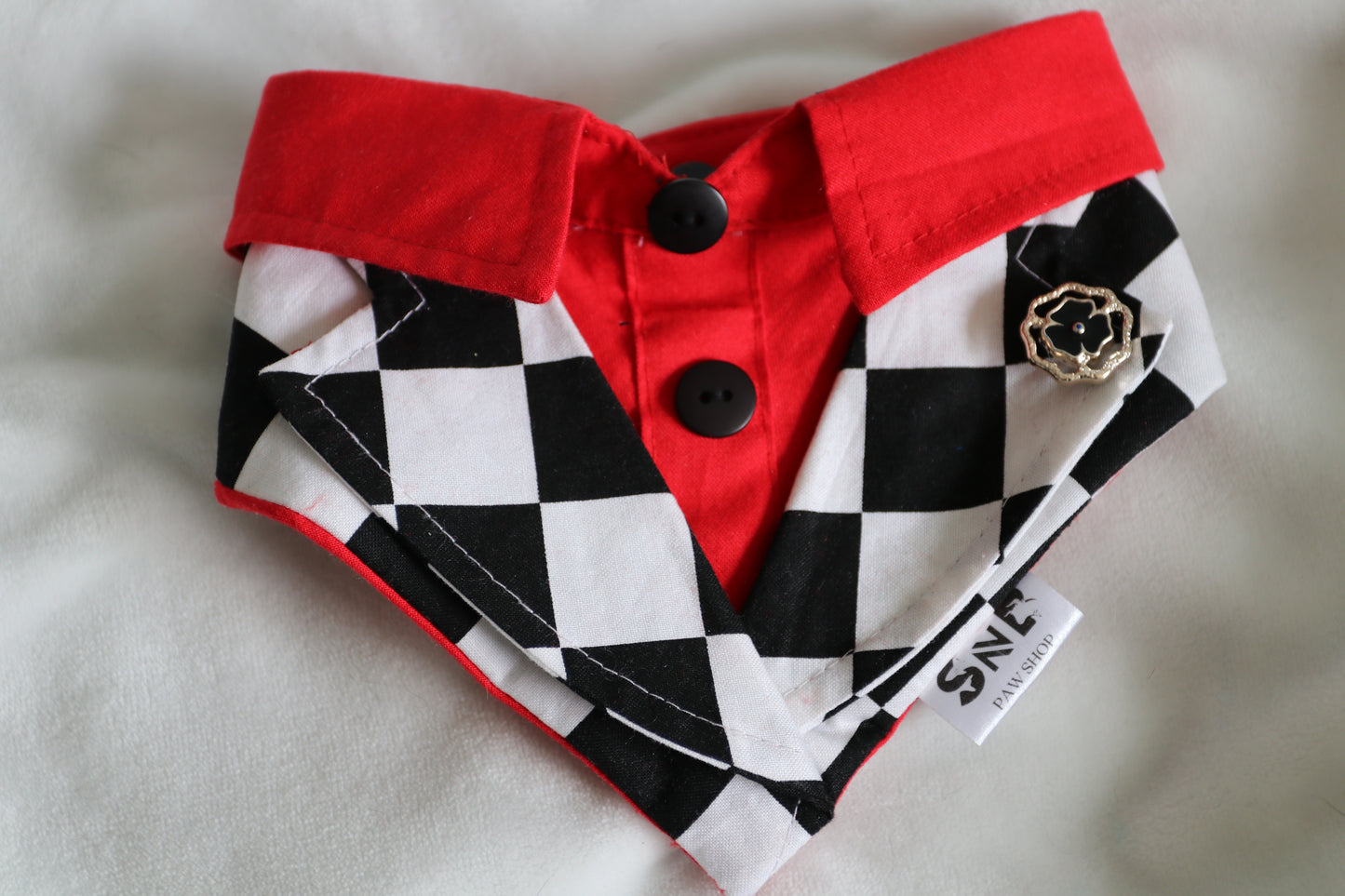 Speed Racer Tux Dog Bandana