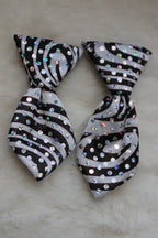 Disco Zebra Neck Ties