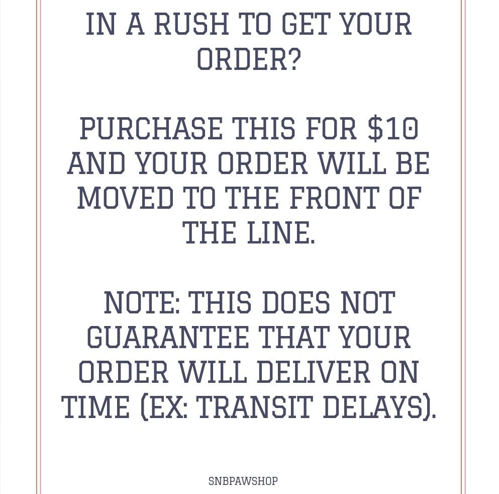Rush My Order