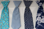 LARGE Pet Neck Ties - Blue/Purple