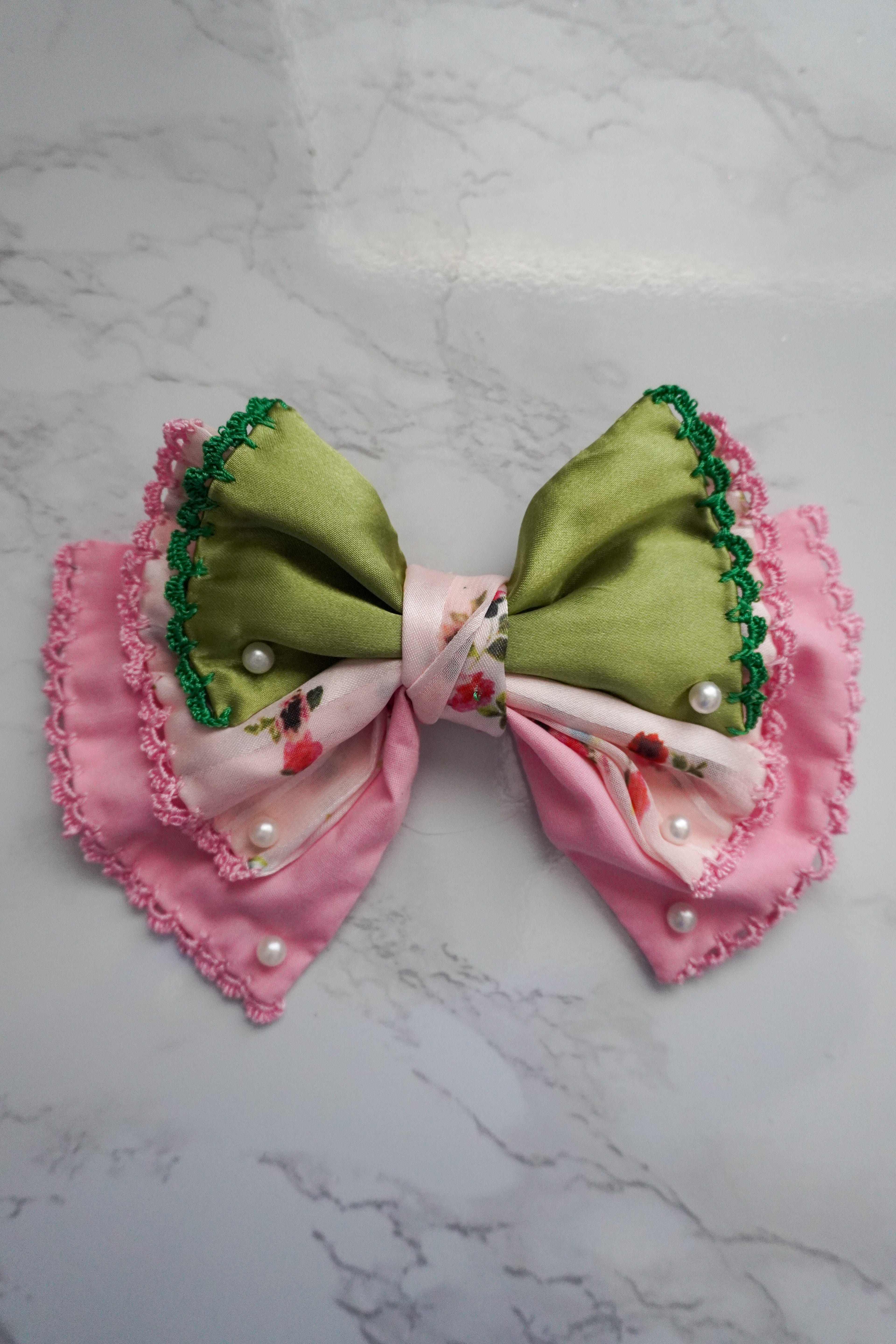 Blush Meadow Bow