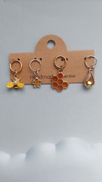 Yellow Bee Shoe/Bag/Earring Charm