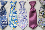LARGE Pet Neck Ties - Blue/Purple