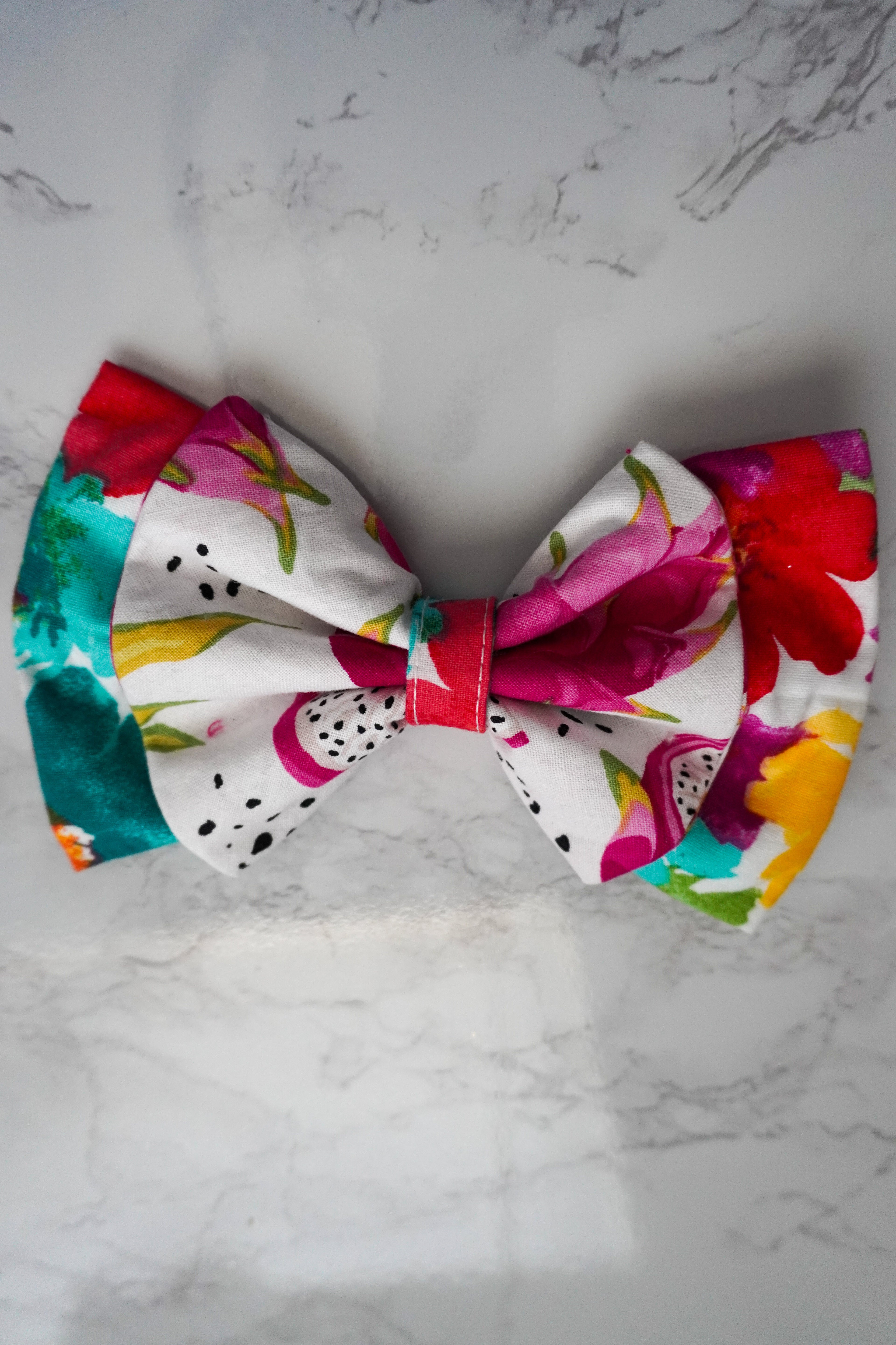 Tropical Bloom Bow
