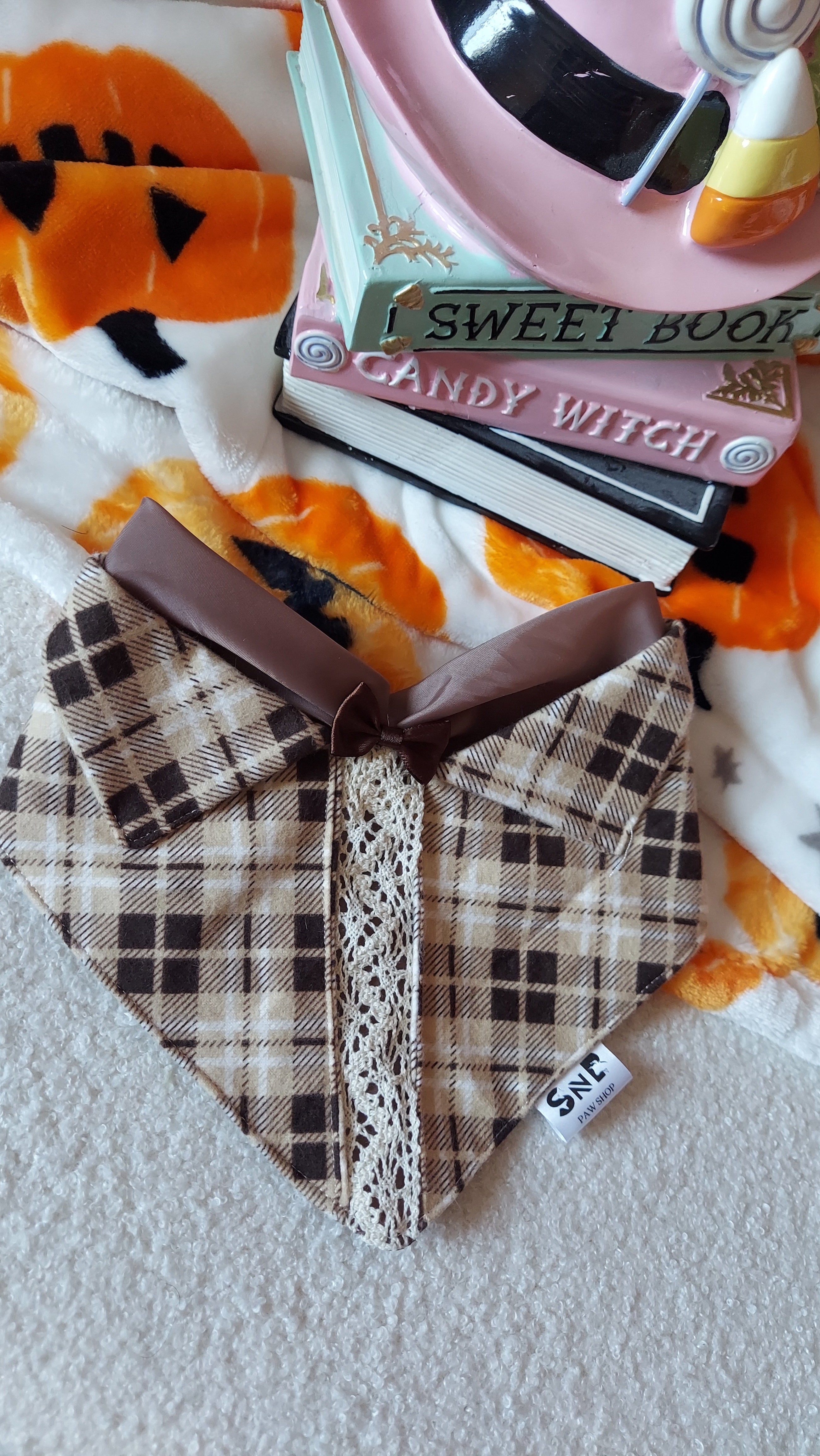 Flannel Tails Dog Bandana