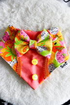 Fruit Frenzy Dog Bandana Tux