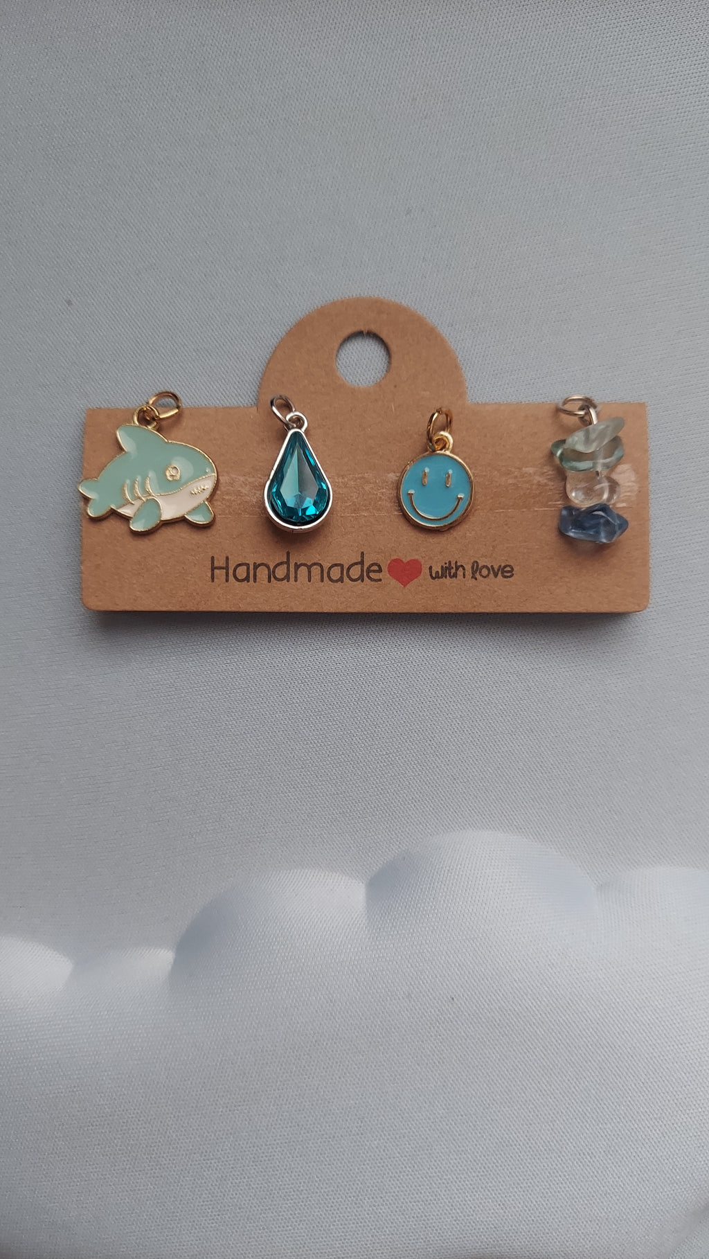 Blue Shark Shoe/Bag/Earring Charm