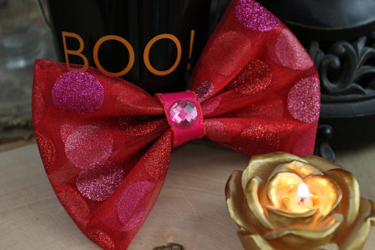 Alluring Ruby Bow