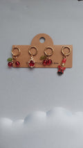 Red Cherries and Lipstick Shoe/Bag/Earring Charm