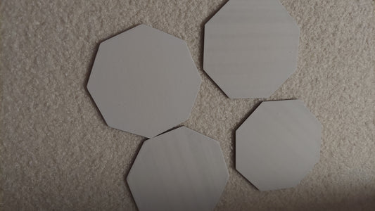 4x4" Mini Pet Painting Hexagon Canvas
