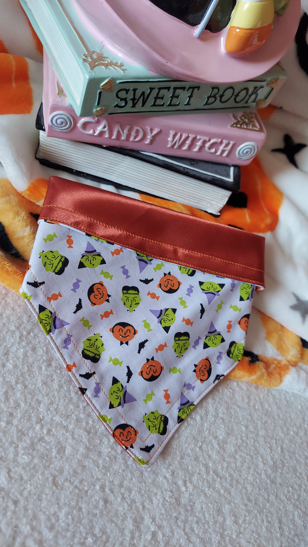 Fangs and stitches Dog Bandana