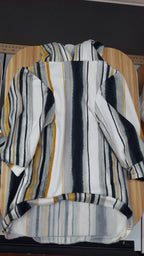 Multicolored Stripe Dog Hoodie