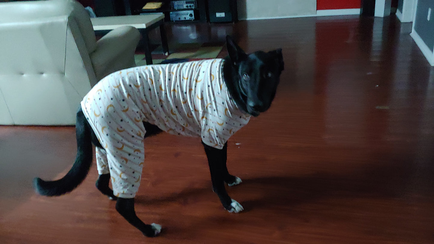 Moon & Stars Dog PJ