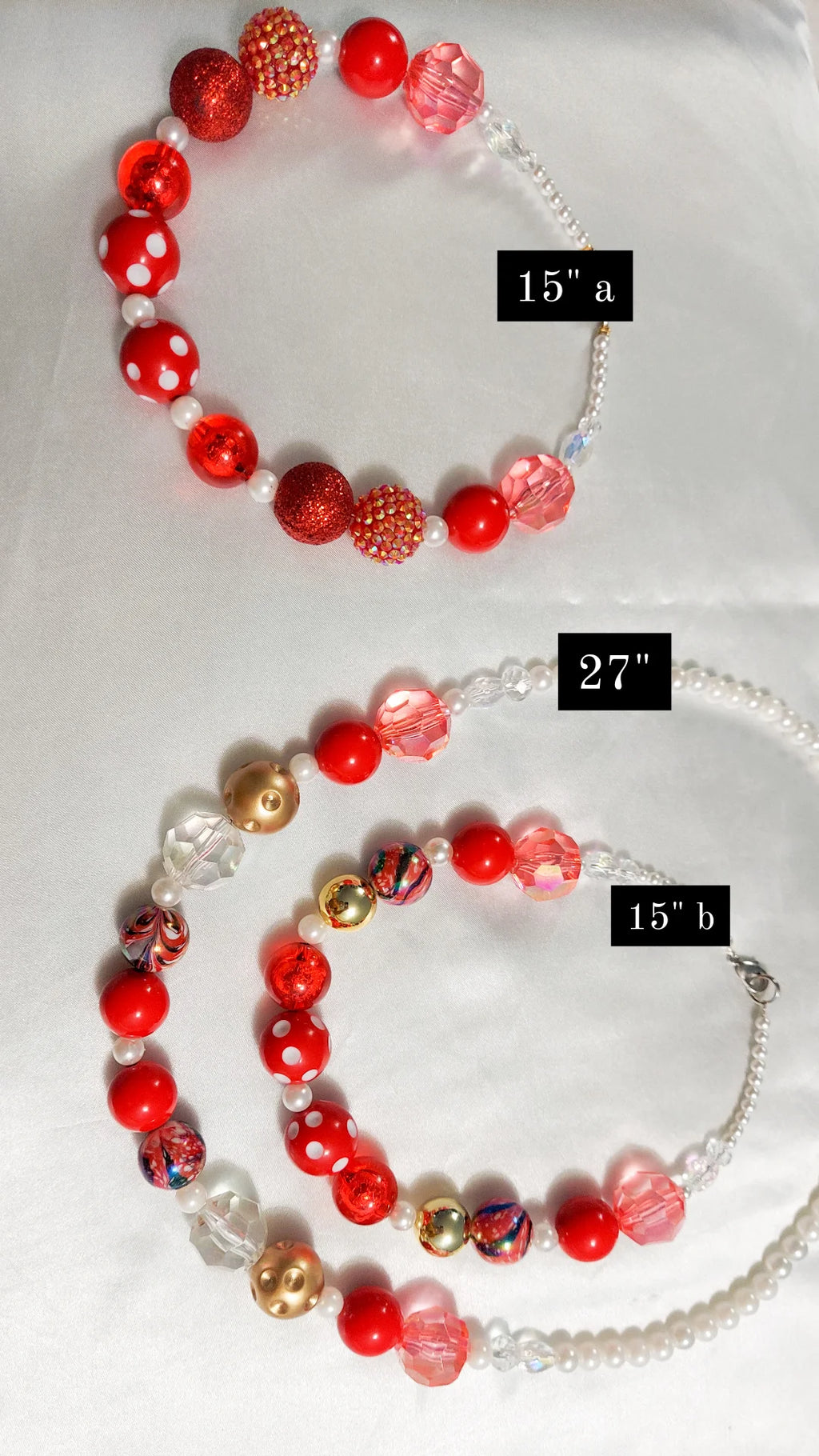 Red Minnie Necklaces