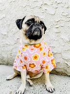 Flower Power Dog PJ