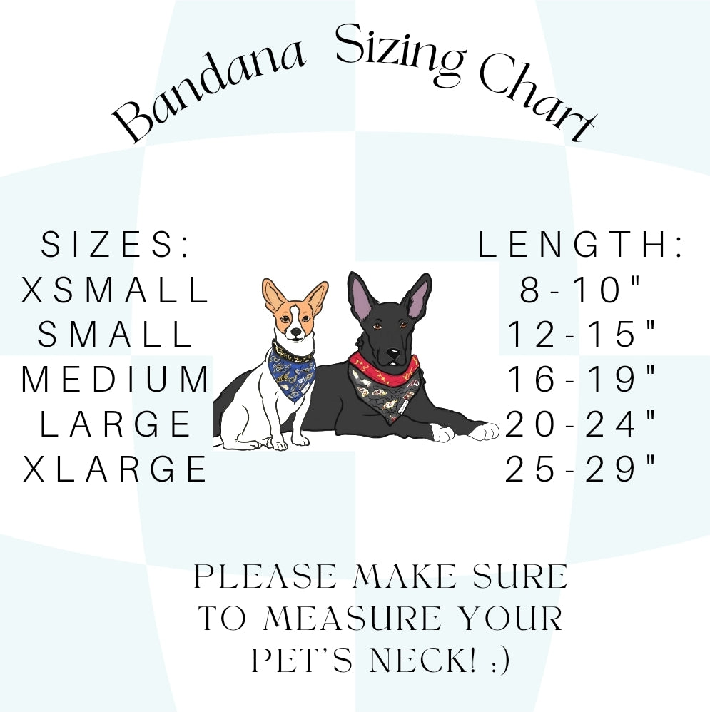 Blooming Tulips Dog Bandana