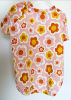 Flower Power Dog PJ