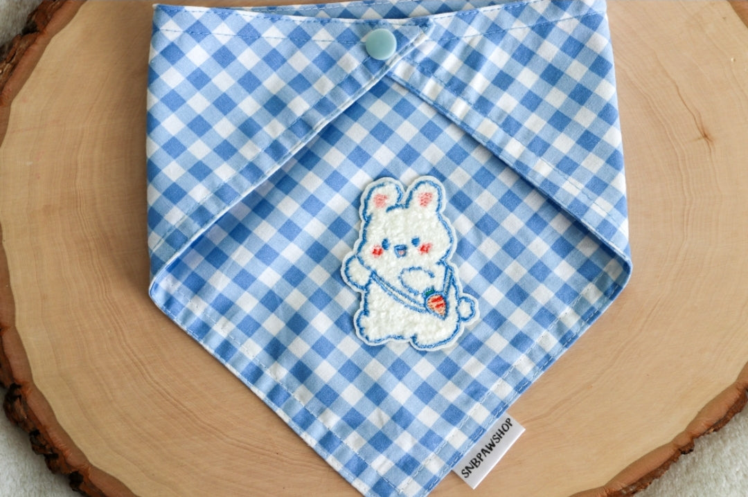 Gingham bunny baby