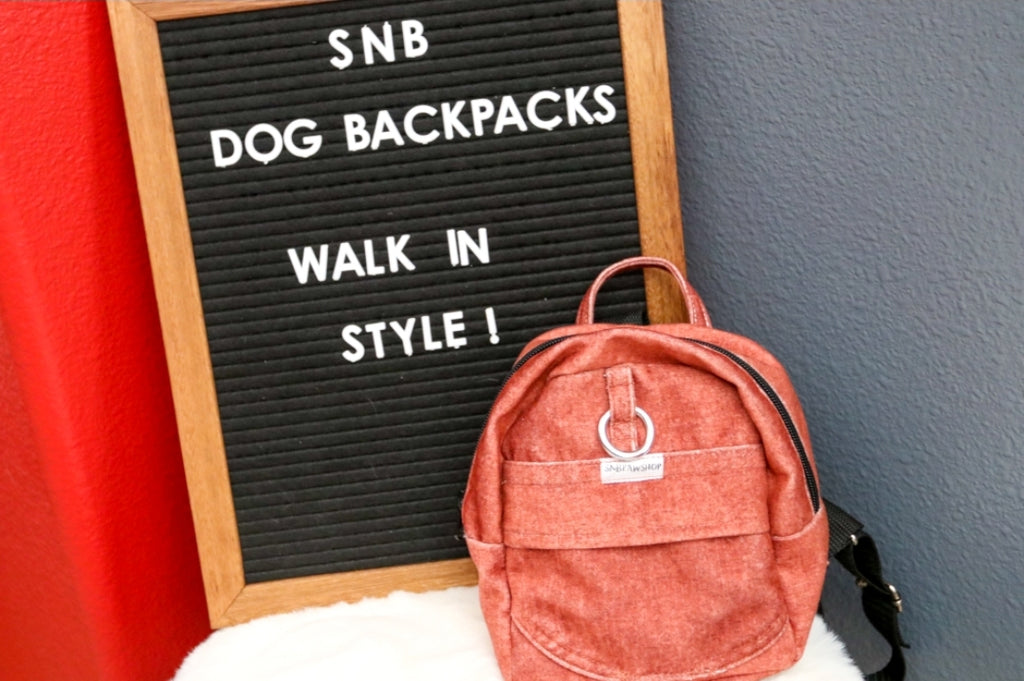 Sienna Suede Dog/Human Backpack