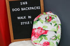 Floral Garden Dog/Human Backpack