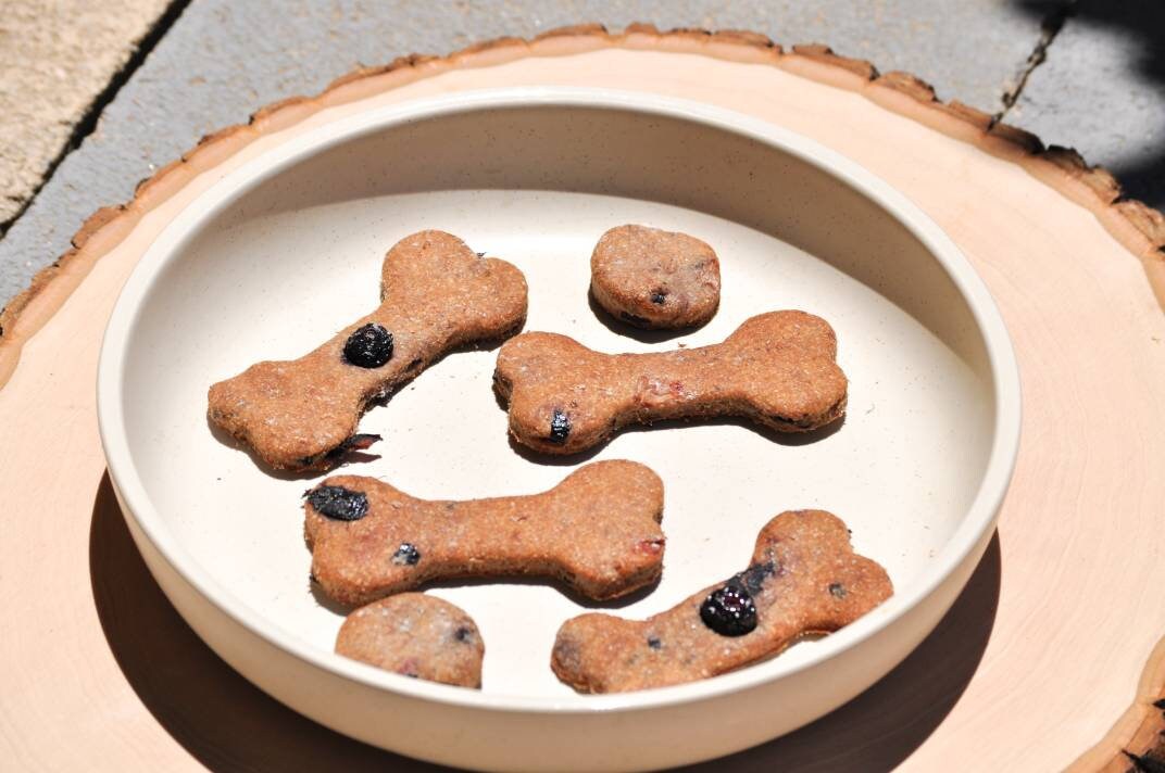 Blueberry & Strawberry PB Dog Cookies (US Shipping Only)