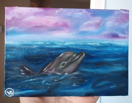 Dolphin Painting